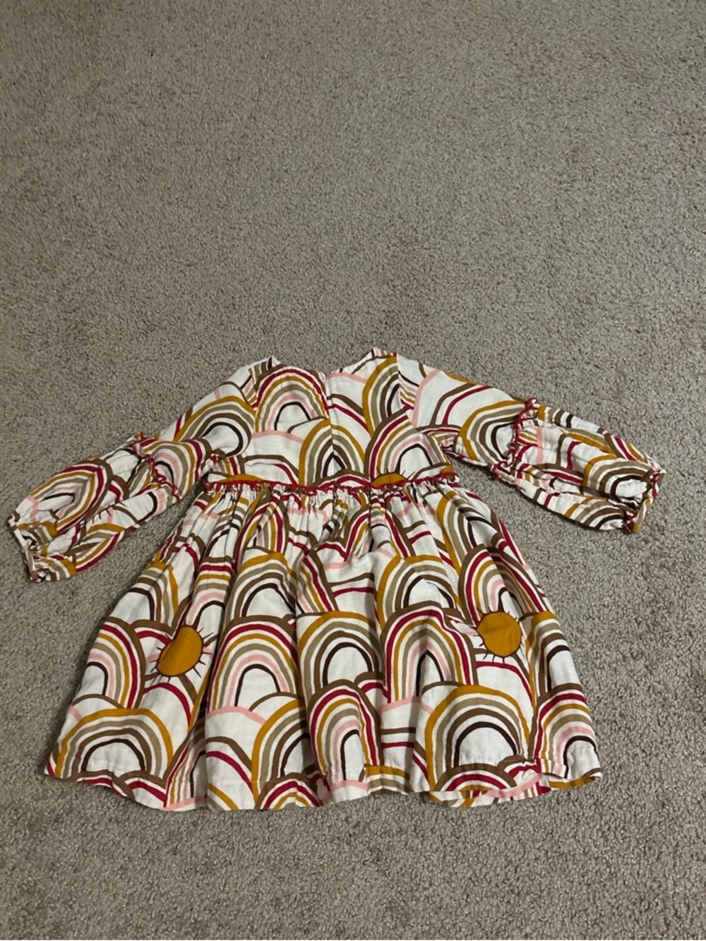 Pink Chicken Long Sleeve Dress Size 3T - Picture 6 of 7